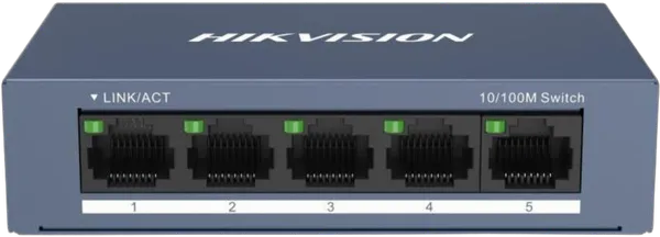 DS-3E0105-O - 5-Port Fast Ethernet Unmanaged Switch