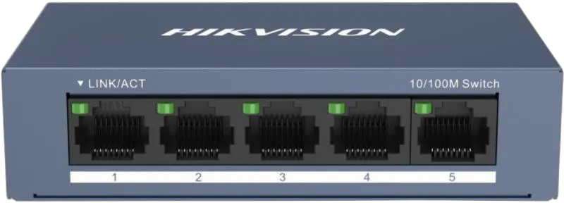 DS-3E0105-O - 5-Port Fast Ethernet Unmanaged Switch
