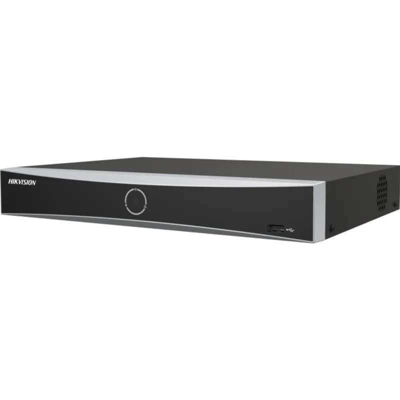 DS-7604NXI-K1/4P(D) - NVR, AcuSense, 4K, 1 HDD, PoE