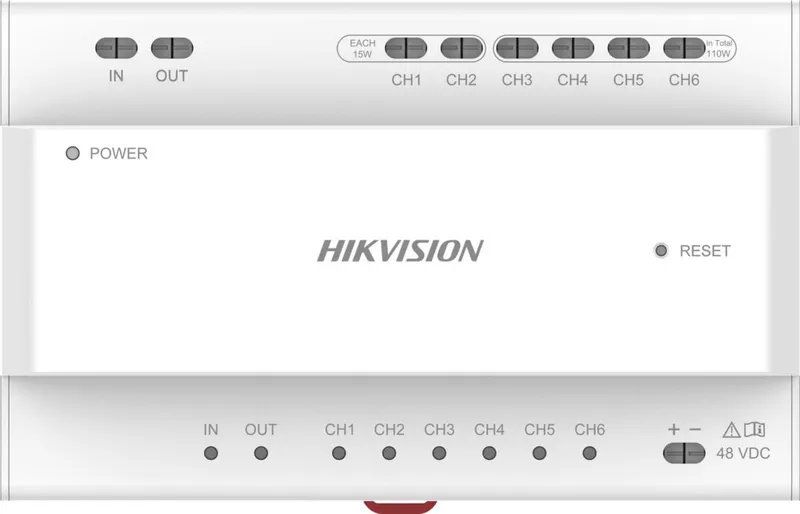 DS-KAD7060EY - 2-Draht Video/Audio Distributor, Kaskaden