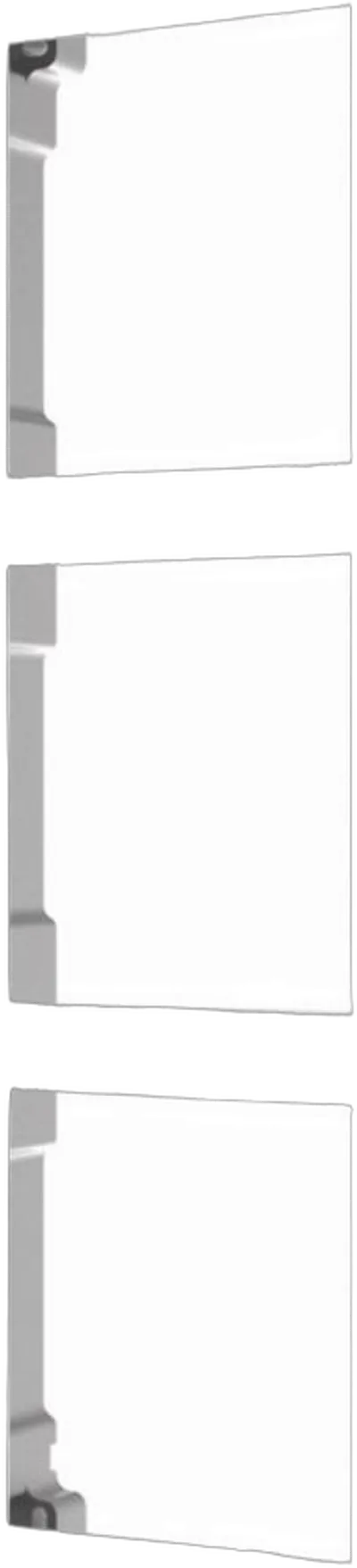 DS-KD-ACW3/S - Zubehör modulare Türstation für Aufputzmontage, 3 Module