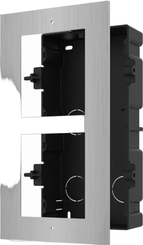 DS-KD-ACF2/S - Zubehör modulare Türstation für Unterputzmontage, 2 Module