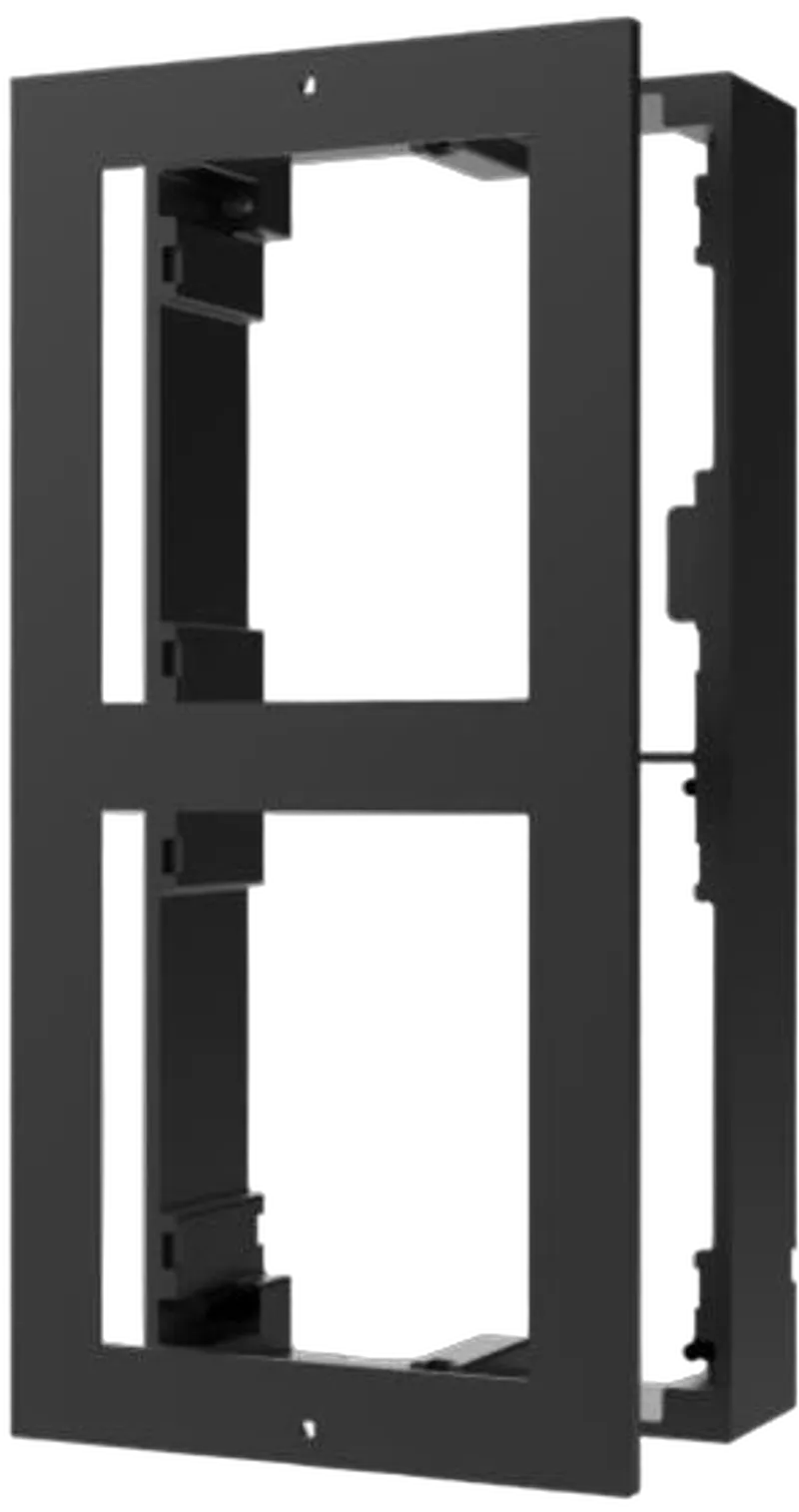 DS-KD-ACW2 - Zubehör modulare Türstation für Aufputzmontage, 2 Module, schwarz