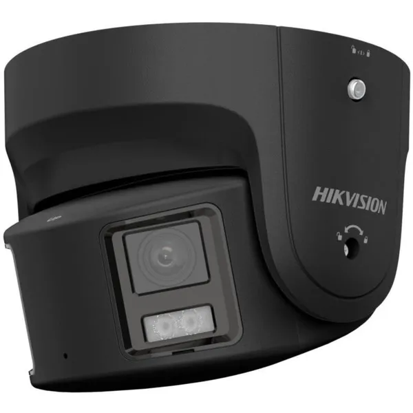 DS-2CD2387G2P-LSU/SL(C)/BLACK - 8MP (4K) IP Panorama Turret Kamera, IP67, PoE, 4