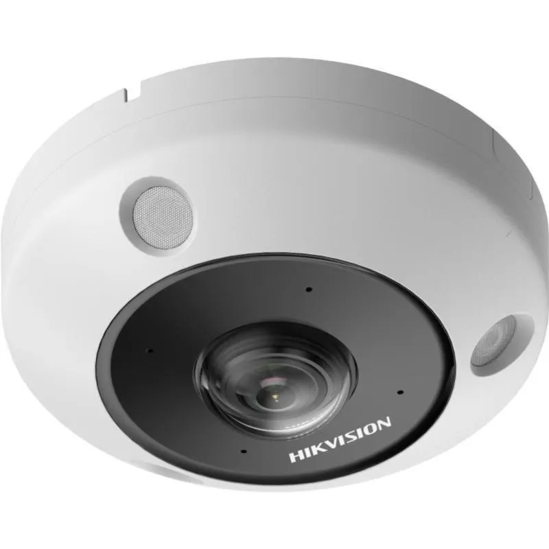 DS-2CD6365G1-IVS - 6MP IP fixed Fisheye DeepinView Kamera, IP67, PoE
