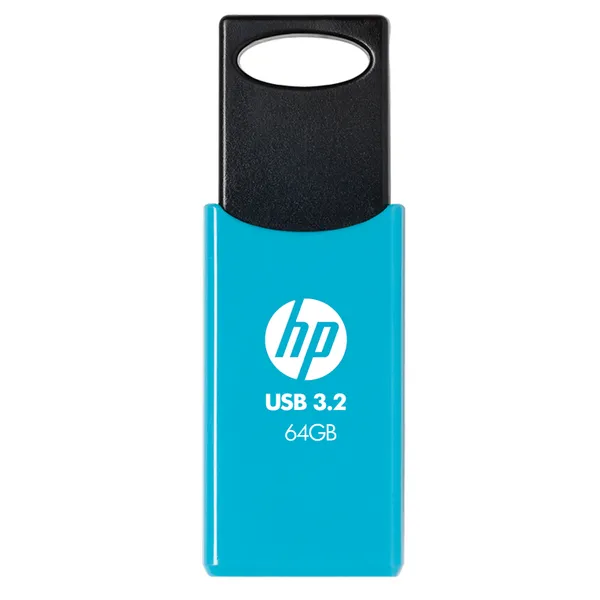 USB-Stick  64GB HP 712w  3.2 Flash Drive    (Blue) retail