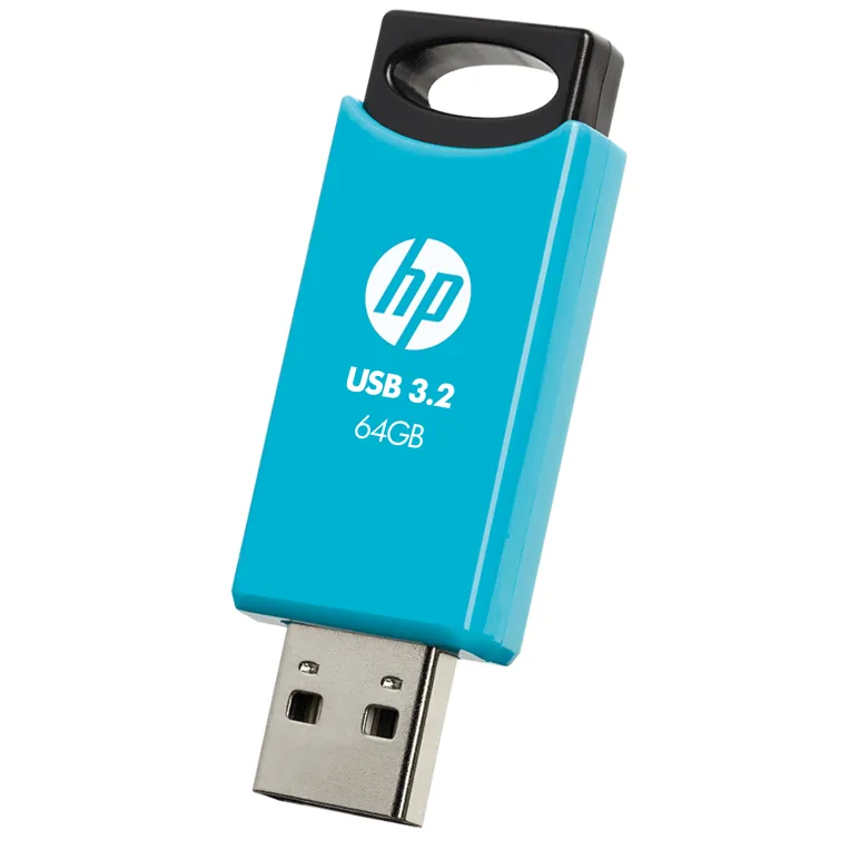 USB-Stick  64GB HP 712w  3.2 Flash Drive    (Blue) retail