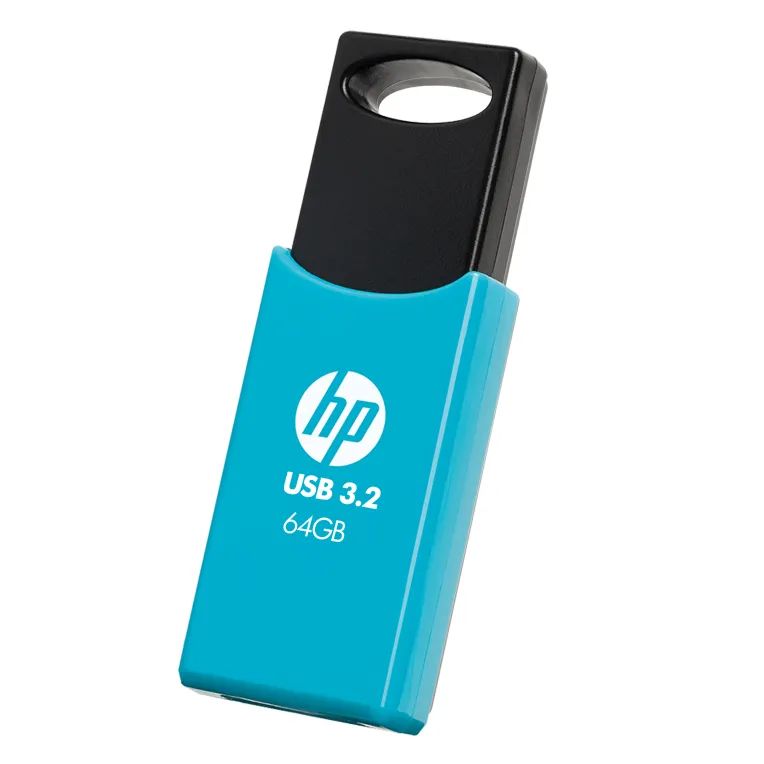USB-Stick  64GB HP 712w  3.2 Flash Drive    (Blue) retail