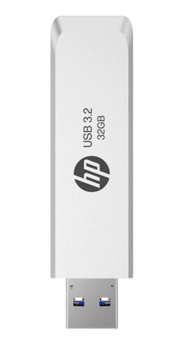 USB-Stick  32GB HP 819W  3.2 Flash Drive    (matte silver) retail