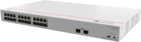 Huawei S110-24LP2SR unmanaged Switch mit 24 PoE+ Gigabit-Ports und 2 SFP-Uplinks