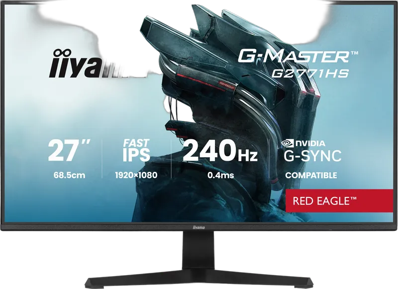 IIYAMA 68.6cm (27")   G2771HS-B1  16:9  2xHDMI+DP IPS black