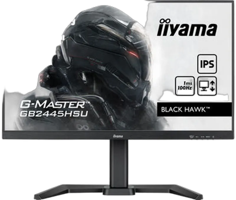 TFT  24,0"/60,5cm iiyama G-Master GB2445HSU Black Hawk *schwarz* 16:9