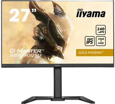 TFT  27,0"/68,5cm iiyama G-Master GB2790QSU-B5 Gold Phoenix *schwarz* 16:9