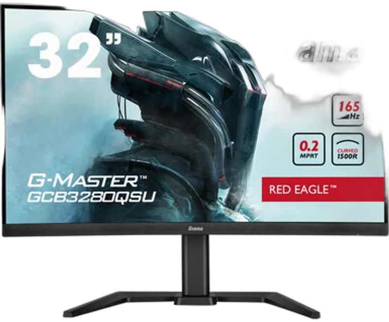 TFT  31,5"/80,0cm iiyama G-Master GCB3280QSU-B1 Red Eagle *schwarz* 16:9