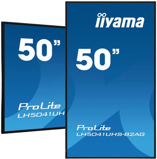 IIYAMA 125.7cm(50") LH5041UHS-B2AG 16:9 3xHDMI+USB VA 4K bl. retail