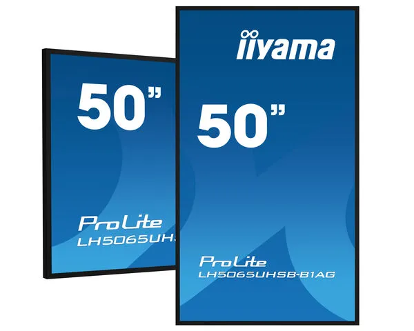 IIYAMA 125.7cm(50") LH5065UHSB-B1AG 16:9 2xHDMI+DP+USB VA retail (Speditionsversand)