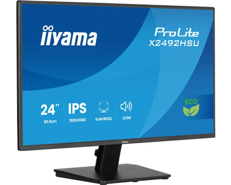 IIYAMA 60.5cm (24")   X2492HSU-B1   16:10 HDMI+DP+2xUSB IPS