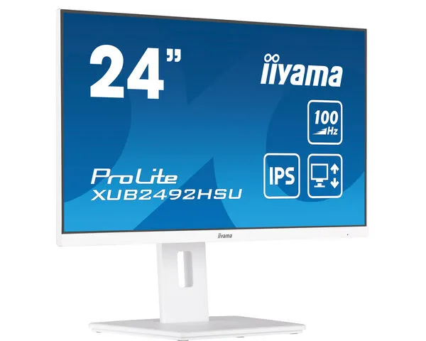 IIYAMA 60,5cm (23,8) XUB2492HSU-W6 16:9 HDMI+DP+USB IPS wh. retail