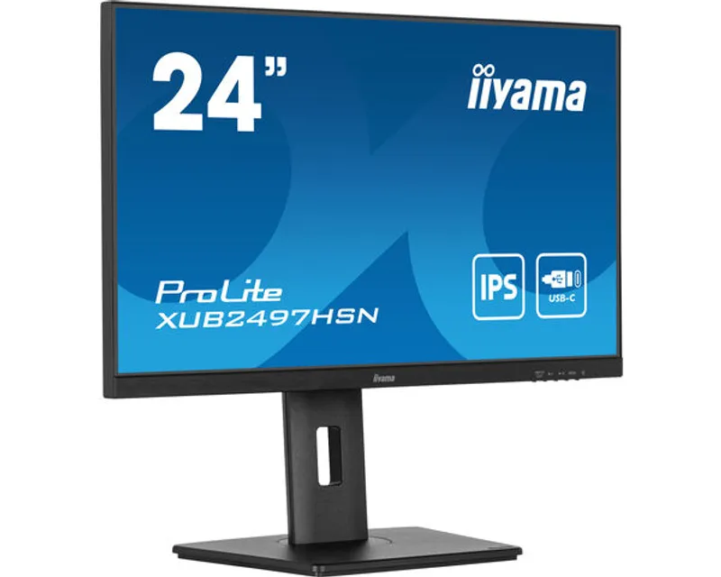 IIYAMA 60,5cm (23,8") XUB2497HSN-B2 16:9 HDMI+DP+USB-C Lift