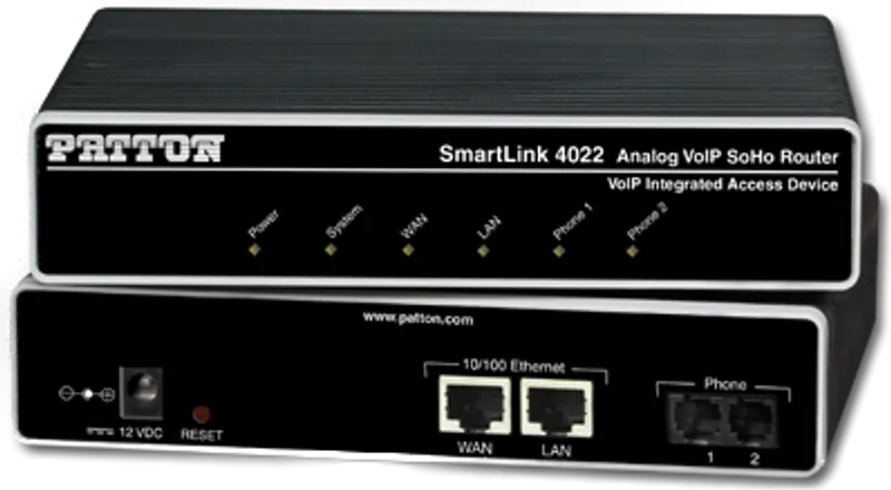 Patton Inalp SmartLink 4022, 2 FXS VoIP GW-Router