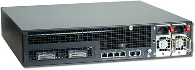 Patton SmartNode 10200 Smart Media Gateway 1 OC3/STM-1, 2016 VoIP Channels with Standard Signaling Set. Redundant AC Power. Locked for 1+1 Configurations.