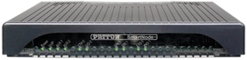 Patton SmartNode 4151 VoIP-Gateway, 2 BRI, 2 FXS, 4 VoIP-Calls