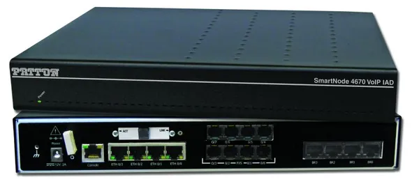 Patton SmartNode 4671, EFM IAD, 2 BRI, 4 FXS, HPC (8-Wire)