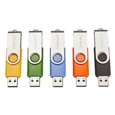 Intenso USB Flash Drive 2.0 64GB Basic Line 5pcs pack