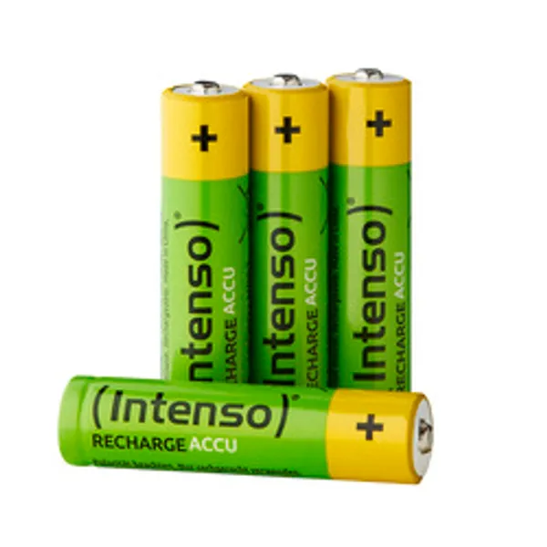 Intenso Batteries Rechargeable Eco AAA HR03 1000mAh 4er Bliste