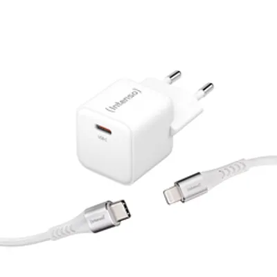 Intenso Power Adapter 30W, USB-C mit Lightning-Kabel