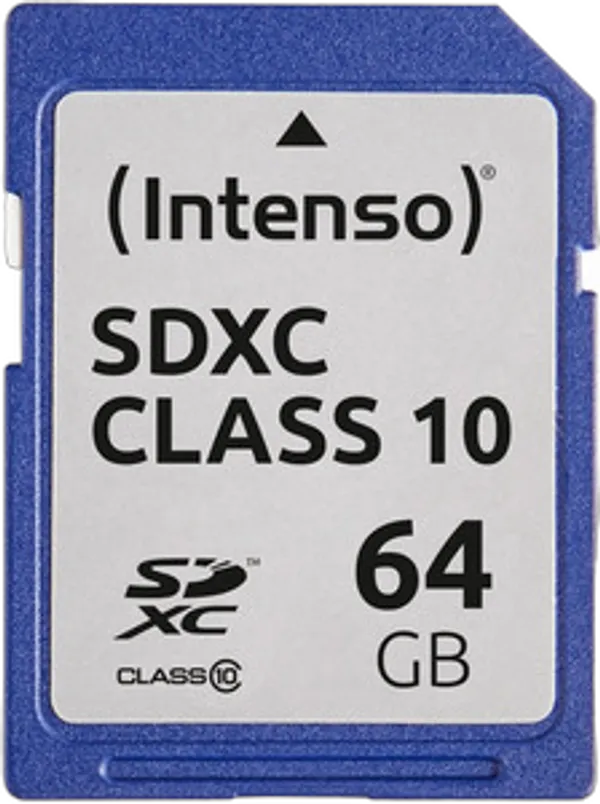 Intenso SD Card 64GB SDXC Class10