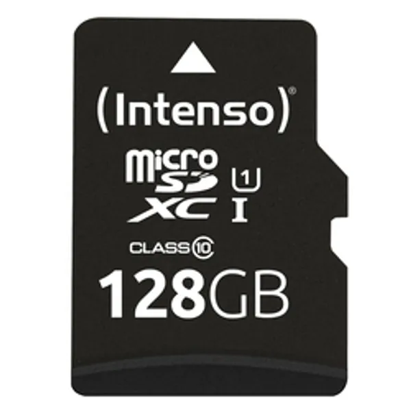 Intenso SD MicroSD Card 128GB SD-HC UHS-I inkl. SD- Adapter retail