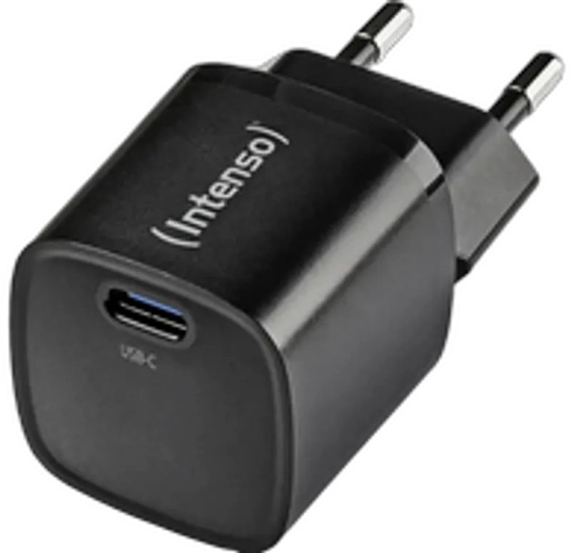 Intenso Power Adapter 1x USB-C 30W W30C2 GaN Black