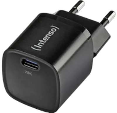 Intenso Power Adapter 1x USB-C 30W W30C2 GaN Black