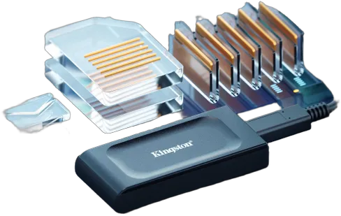SSD    2TB Kingston Portable SSD XS1000 USB3.2 Gen2 retail