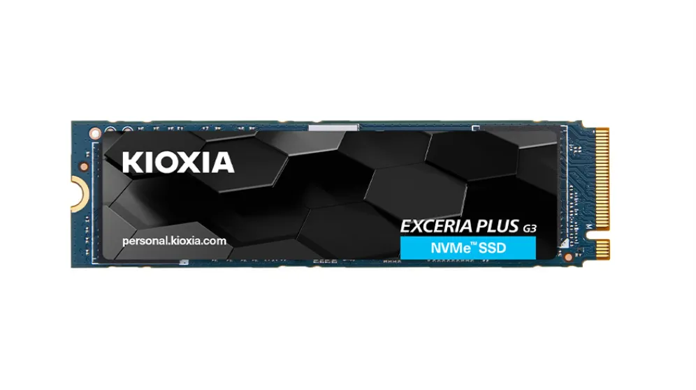 Kioxia SSD 2TB Exceria Plus G3 M.2 (2280) PCIe x4 NVMe Kioxia SSD 2TB Exceria Plus G3 M.2 (2280) PCIe x4 NVMe