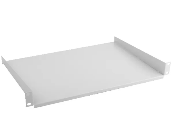 LANBERG 19" Fachboden 1U 483x315mm, max. 25kg, grau