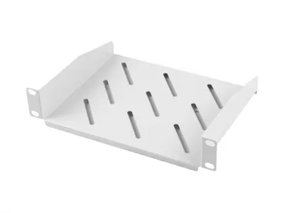 LANBERG 10" Fachboden 1U 254x180mm, max.20kg, grau