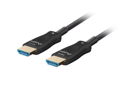 LANBERG HDMI M/M V2.1 Kabel 100m 8K optisch AOC schwarz