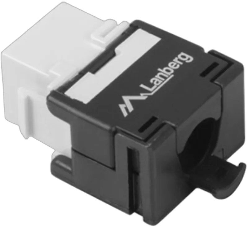 LANBERG Keystone Modul RJ45->LSA CAT.5E UTP 180° werkzeuglos