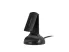 Carte réseau sans fil USB LANBERG NC3000WI noire avec support, antenne rectangulaire sur base arrondie et câble arrière