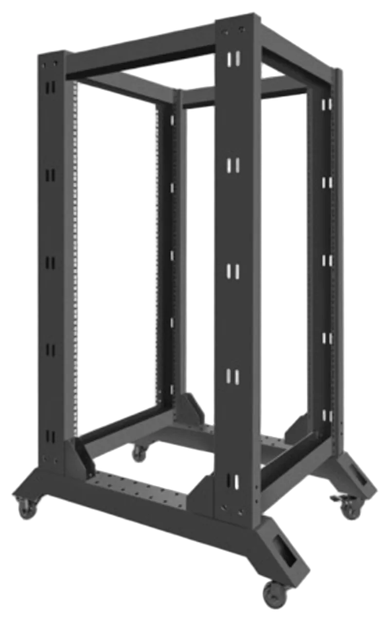 LANBERG 19" 22U 600x800 freistehendes, offenes Rack V2 sw