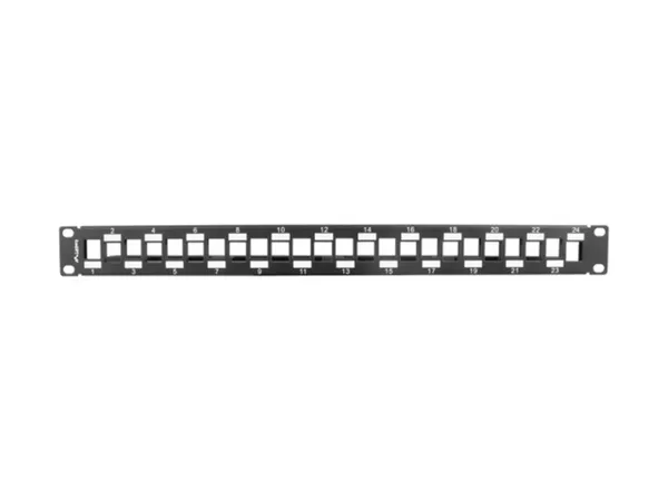 Lanberg PPKS-1224-B panel de parcheo 1U