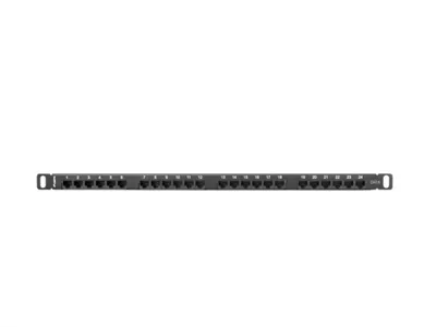 LANBERG 19" Patchpanel 0,5U 24-Port CAT.6 UTP mit Org. sw