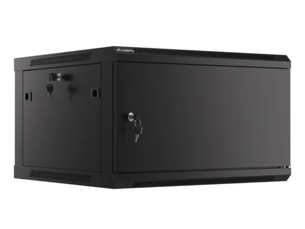 Lanberg WF01-6606-00B armario rack 6U Bastidor de pared Negro