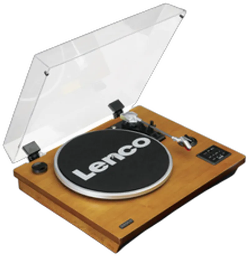 LENCO LS-55WA Plattenspieler BT USB MP3 Lautsprecher, Holz