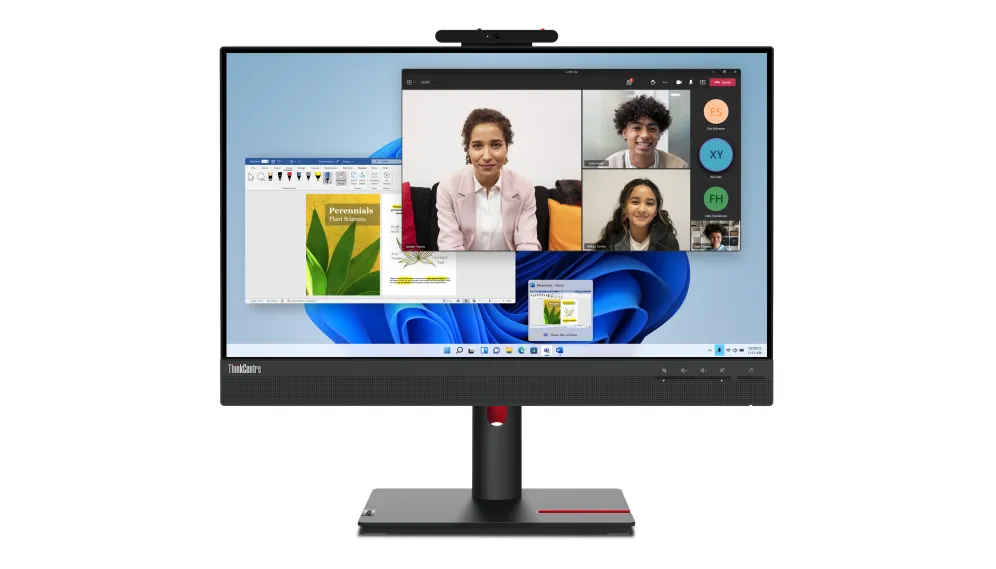 Lenovo ThinkCentre Tiny-In-One 24 Gen 5 LED display 60,5 cm (23.8") 1920 x 1080 Pixeles Full HD Negro