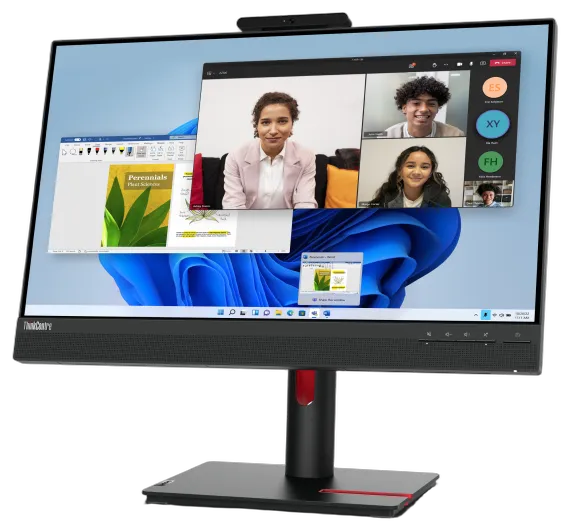 Lenovo ThinkCentre Tiny-In-One 24 Gen 5 LED display 60,5 cm (23.8") 1920 x 1080 Pixeles Full HD Negro