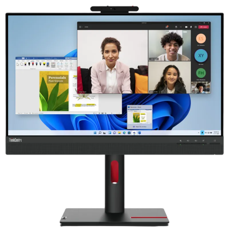 Lenovo ThinkCentre Tiny-In-One 24 Gen 5 LED display 60,5 cm (23.8") 1920 x 1080 Pixeles Full HD Negro