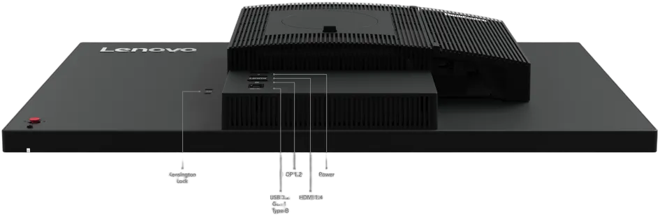 Lenovo ThinkCentre Tiny-In-One 24 Gen 5 LED display 60,5 cm (23.8") 1920 x 1080 Pixeles Full HD Negro